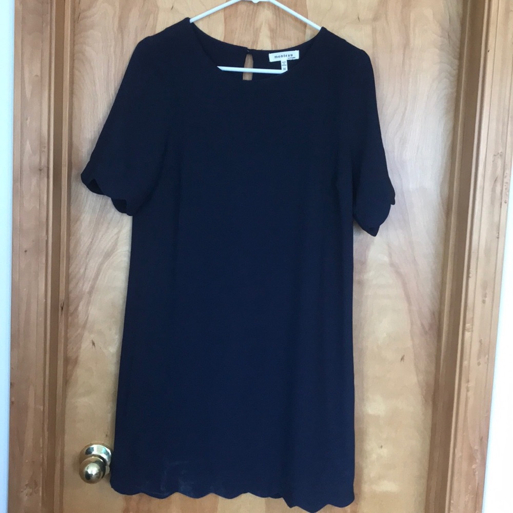 Navy blue dress